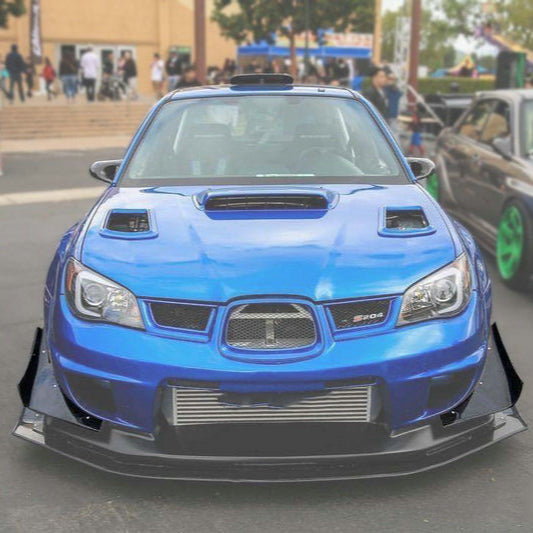 SUBARU Impreza 9 Gen GDB F VTXC style wide front bumper canard