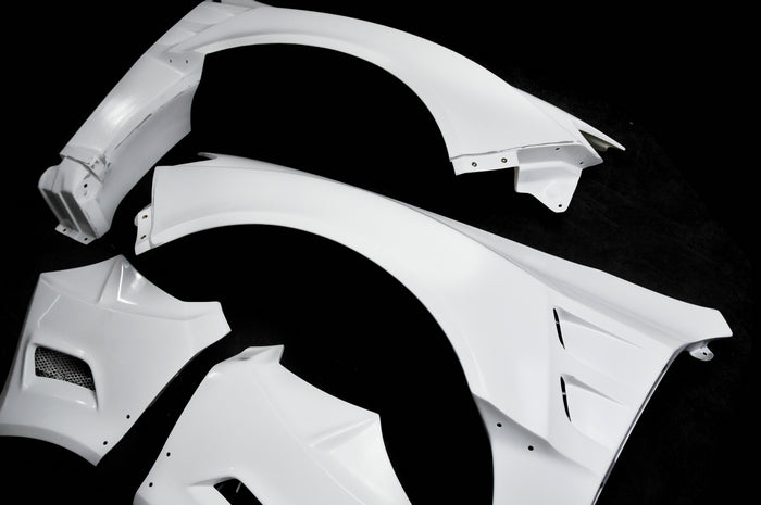 Subaru GRB GVB VRS Style Style Wide Body Version Front Fender Set (4 Pcs)