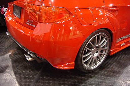 Subaru GRB Hatch CS Style Rear apron