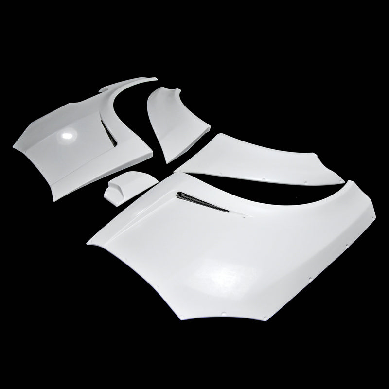 Subaru GVB (Saloon) VRS Style Style Wide Body Version Rear Fender Set (7pcs)
