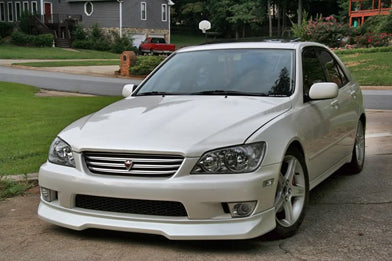LEXUS 98-05 IS200 RS200 XE10 Altezza TRS Style front lip