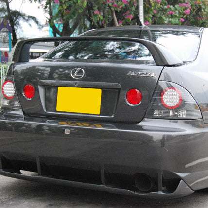 LEXUS 98-05 IS200 RS200 XE10 Altezza CS Style rear bumper with under diffuser