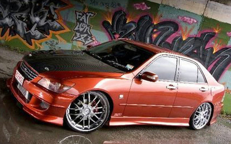 LEXUS 98-05 IS200 RS200 XE10 Altezza DS Style side skirt