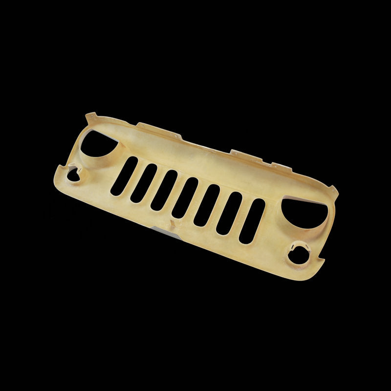 JEEP JK Wrangler Rubicon Angry Bird Style Front Grille