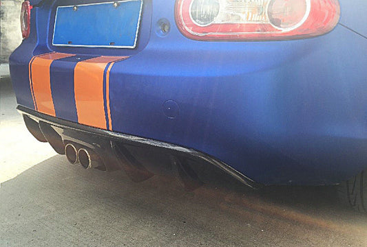 MAZDA MX5 Roaster Miata NC TP Style Rear Diffuser (Middle Exhaust Exit)