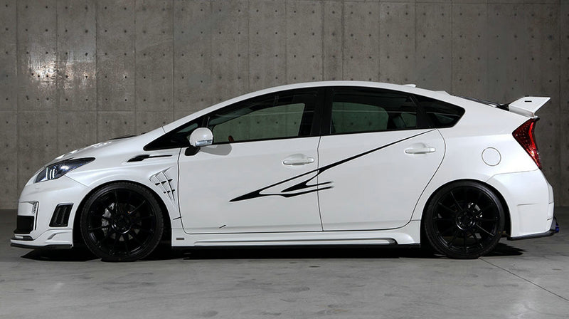 TOYOTA 08'.05~11'.11 Prius ZVW30 RR-GT TMK Style Side Skirt (Pre-facelifted)