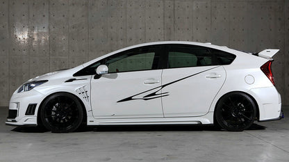 TOYOTA 08'.05~11'.11 Prius ZVW30 RR-GT TMK Style Side Skirt (Pre-facelifted)