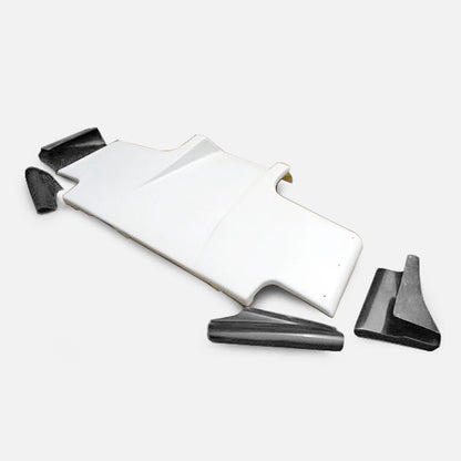 Nissan Skyline R32 GTR GTS TS Style Rear Diffuser w/ Metal Fitting Accessories (3pcs)