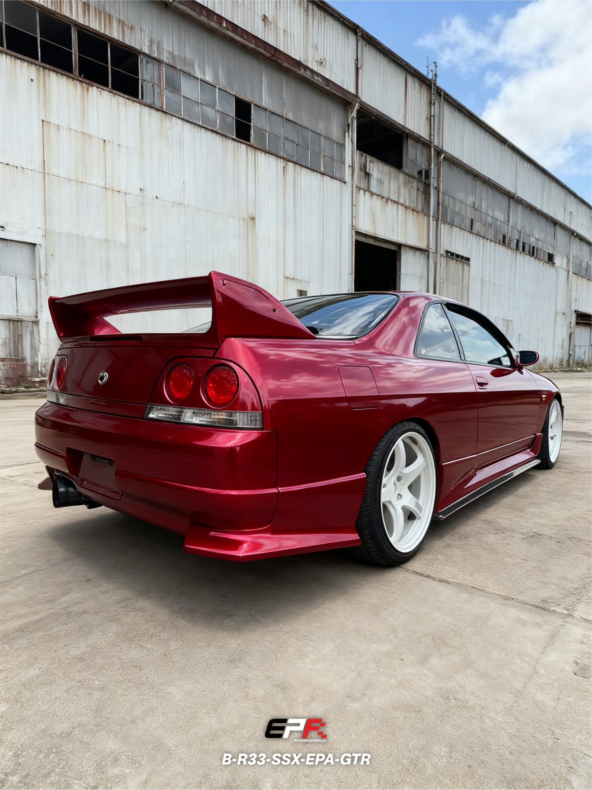 Nissan Skyline R33 GTR EPA Type Side Skirt extension