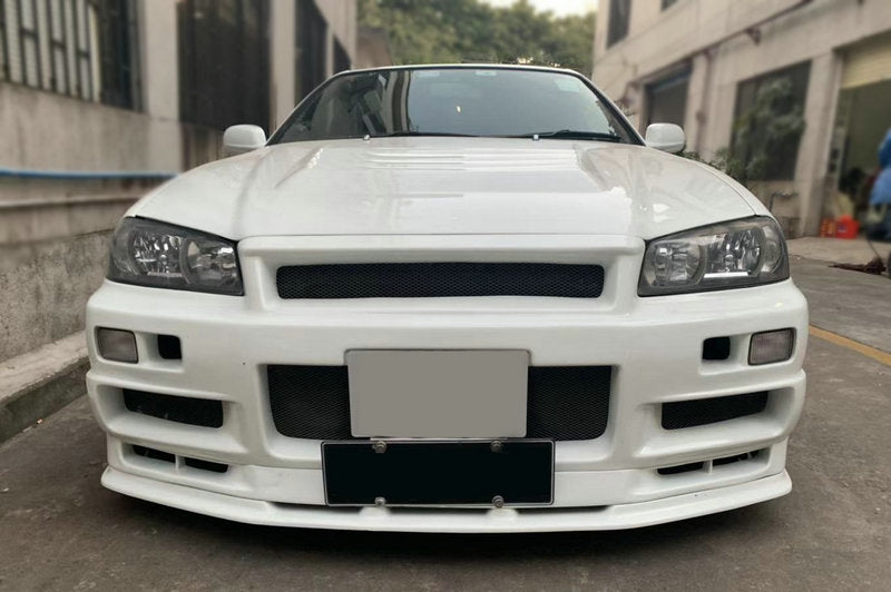 Nissan Skyline R34 GTT GTR conversion kit STune front bumper(Can only fitted with conversion hood)
