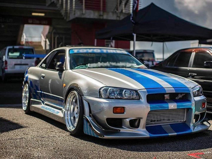 Nissan Skyline R34 GTR CW Type front bumper