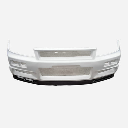 Nissan Skyline R34 GTR NIS Type STune Front Bumper with bottom lip