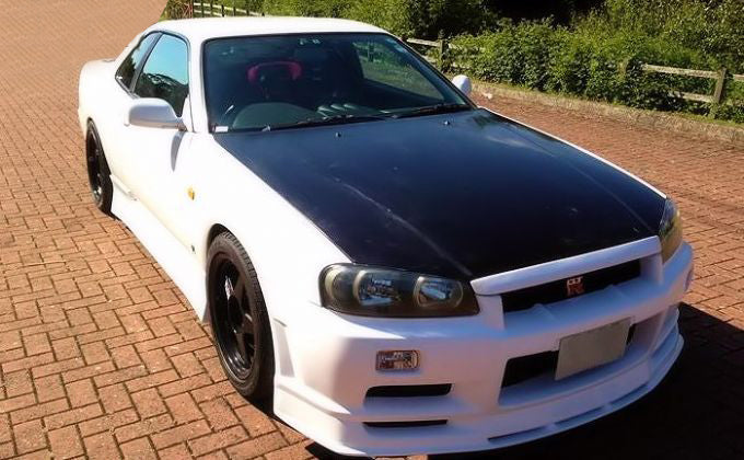 Nissan Skyline  R34 Type-R URAS Type-2 Bonnet Lip