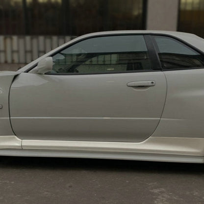 Nissan R34 GTT GTR conversion kit OE Side Skirt 2Pcs (Can only fitted with conversion front & rear fender)