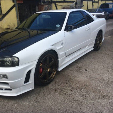 Nissan Skyline R34 GTT ESB Style Side Skirt Extension