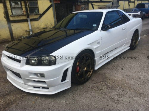 Nissan Skyline R34 GTT ESB Style Side Skirt Extension