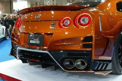 Nissan R35 GTR 08-17 TS17 Style Rear Fender Bumper Add On
