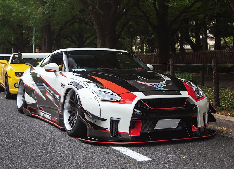 Nissan GTR R35 CBA DBA LBV2 Style Full Kit （FB/RB/SSD/SS/RF/FF/FL/RS/DIF/HOOD）