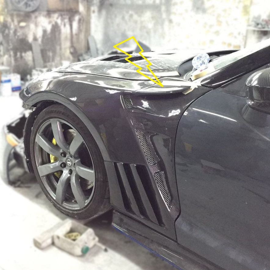 Nissan GTR R35 EPA Front fender side canard