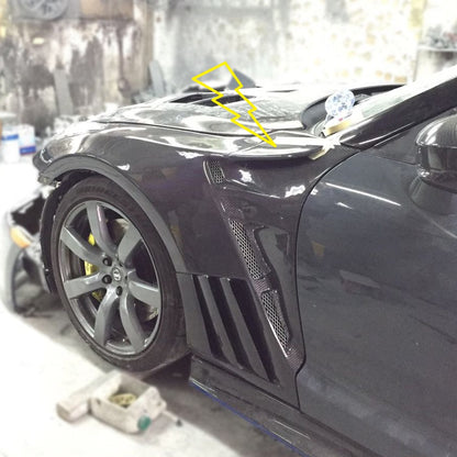 Nissan GTR R35 EPA Front fender side canard
