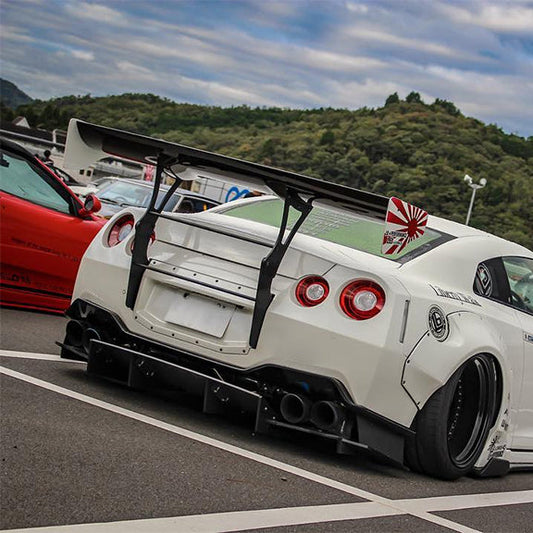 Nissan GTR R35 CBA DBA LBV2 Style rear diffuser 18Pcs