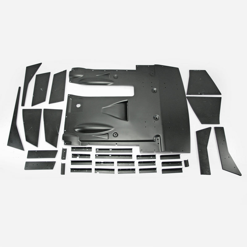 Nissan GTR R35 CBA DBA LBV2 Style rear diffuser 18Pcs