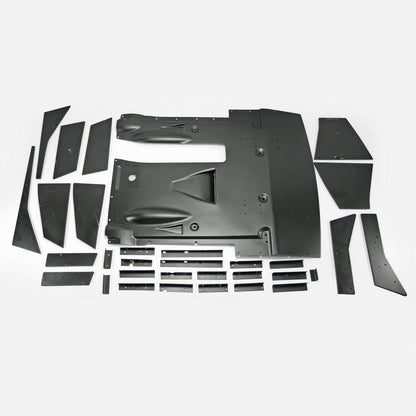 Nissan GTR R35 CBA DBA LBV2 Style rear diffuser 18Pcs
