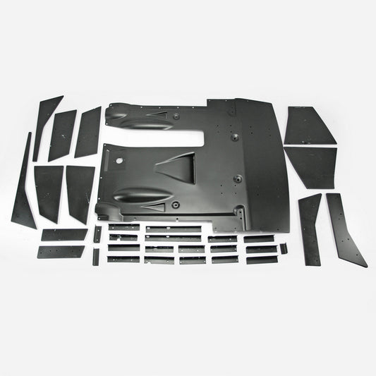 Nissan GTR R35 CBA DBA LBV2 Style rear diffuser 18Pcs