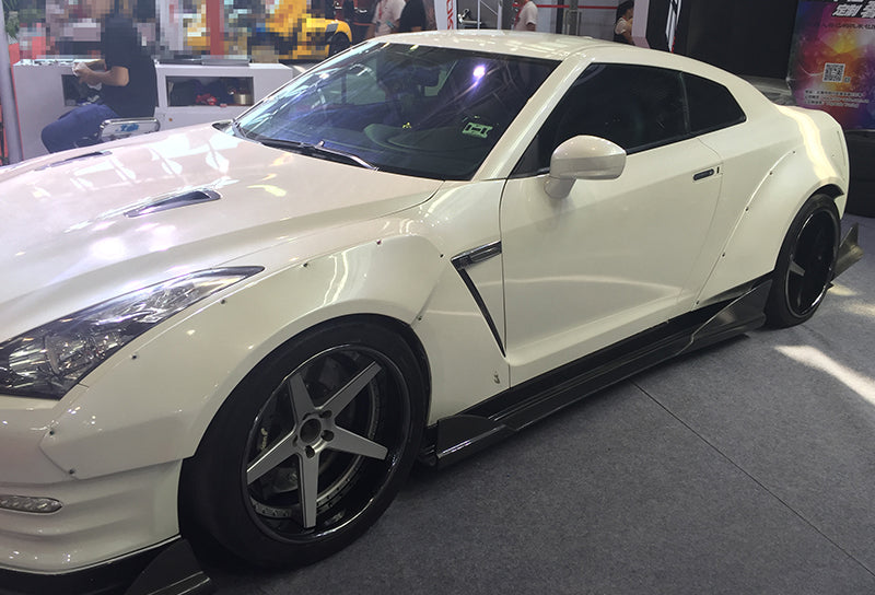 Nissan GTR R35 TP-Style Front & Rear Fender Set