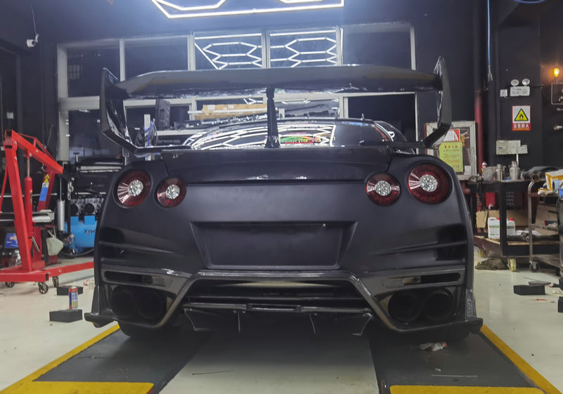 Nissan MY17 R35 GTR TS Style Rear bumper (Only Use with TS Style Rear Lip)