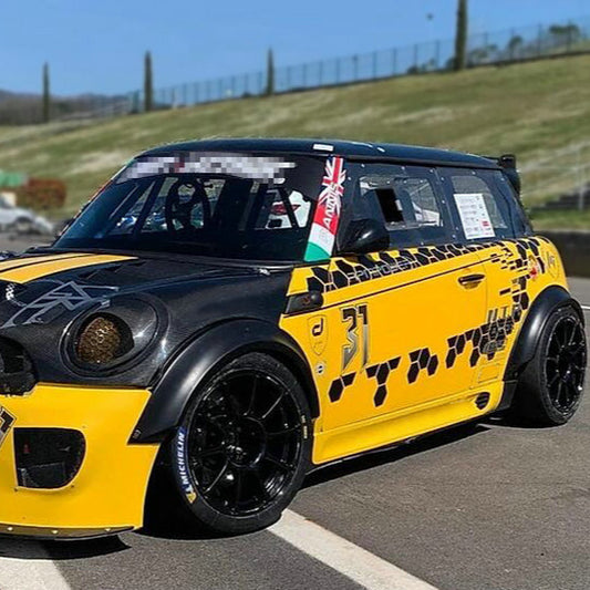 Mini Cooper 03-07 R56 EPA Type fender flares 4Pcs (Front +25mm, Rear +35mm)