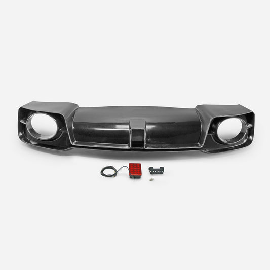 Audi RS3 S3 8V Stanceworkz Spec-LM Rear diffuser with fog light