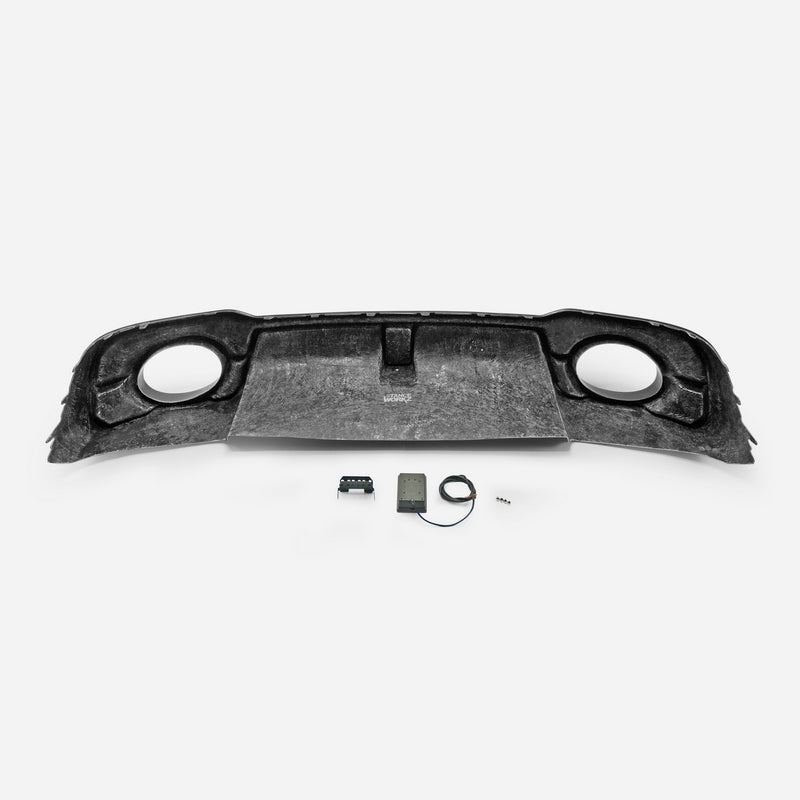 Audi RS3 S3 8V Stanceworkz Spec-LM Rear diffuser with fog light