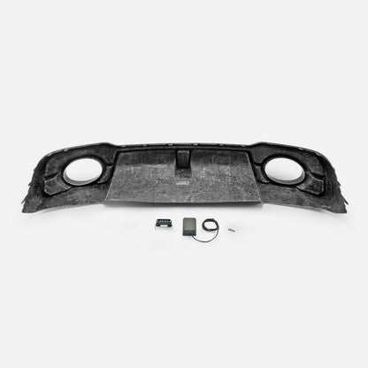 Audi RS3 S3 8V Stanceworkz Spec-LM Rear diffuser with fog light