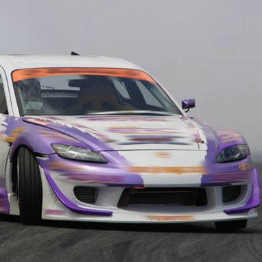 Mazda RX8 SE3P VTX1 Style front bumper (No fog light hole)
