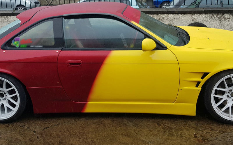 Nissan Silvia S14 Zenki (Early model) RBV1 Type Side skirt