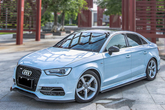 Audi S3 MX Style Side Skirt Extension (Sedan)