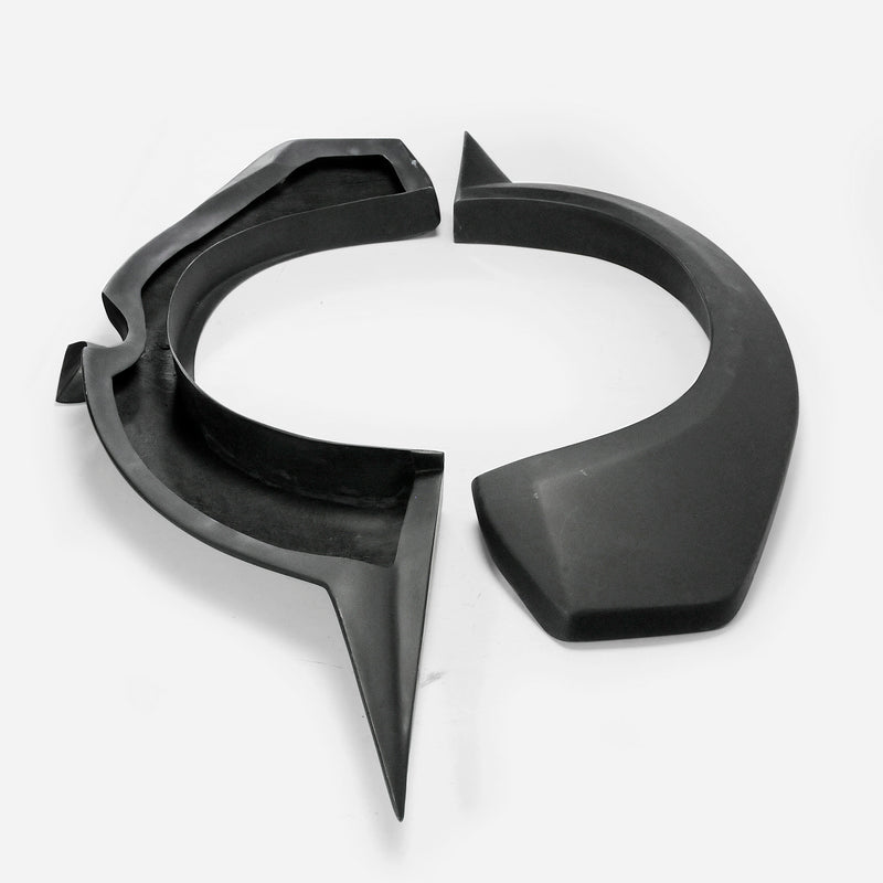 VW Scirocco R AS style Rear fender 3pcs inc gas cover