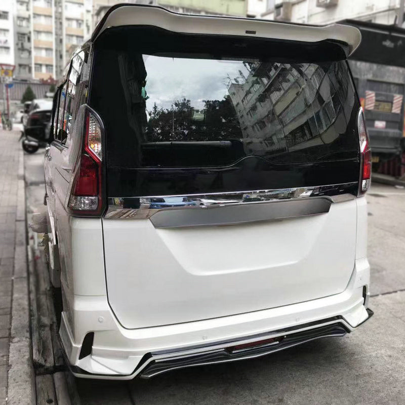 16-19 Nissan Serena C27 Highway Star RO Type Rear spoiler (pre-facelift)