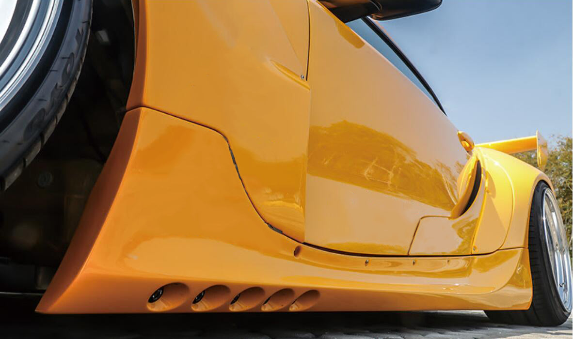 TOYOTA 19+ Supra A90 RBN Type Wide body side skirt (No LED x 10 included)