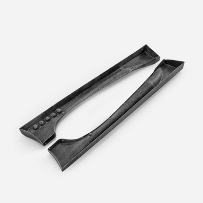 TOYOTA 19+ Supra A90 RBN Type Wide body side skirt (No LED x 10 included)