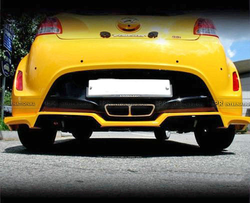 Hyundai Veloster 2011-2017 Non Turbo C-Factory Style Rear Diffuser