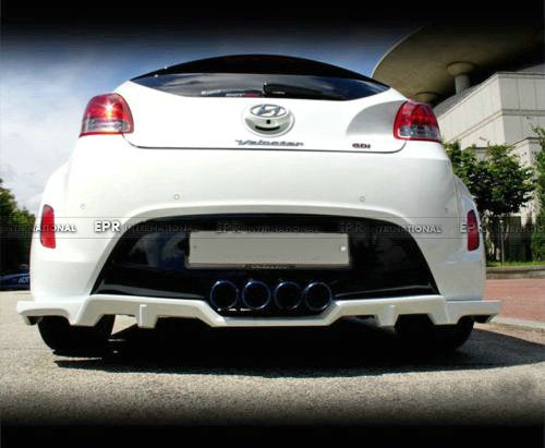 Hyundai Veloster 2011-2017 Non Turbo C-Factory Style Rear Diffuser