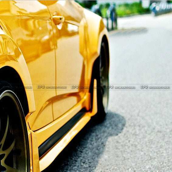 Hyundai Veloster 2011-2017 Lordpower Wide Body Side Skirt (Fitted with OEM side skirt)