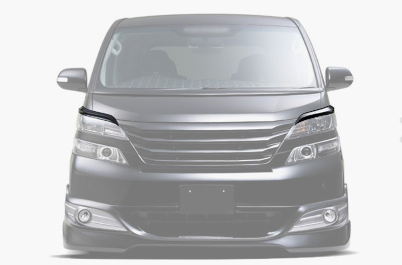 Toyota 08-15 Vellfire 20 series AH20 AFF Style headlight eyebrow