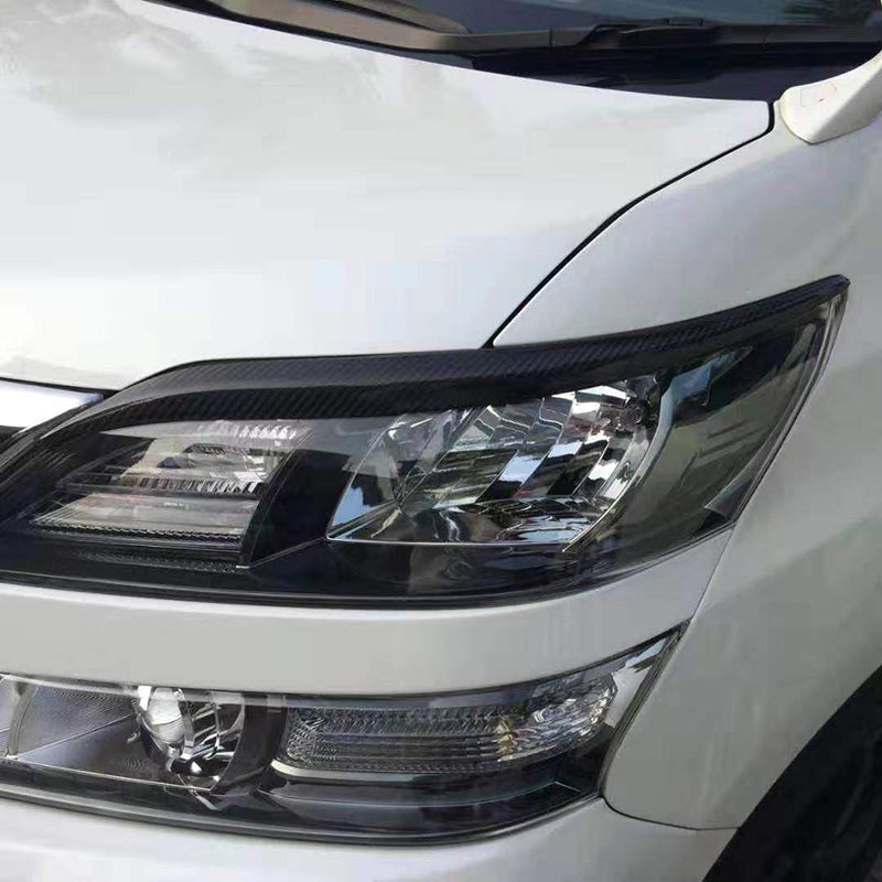 Toyota 08-15 Vellfire 20 series AH20 CP Style headlight eyebrow (Shorter)