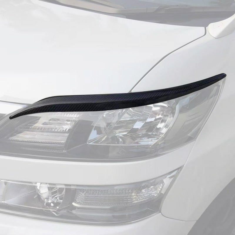 Toyota 08-15 Vellfire 20 series AH20 CP Style headlight eyebrow (Shorter)