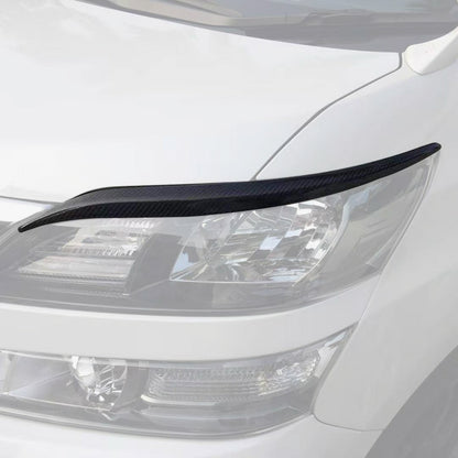 Toyota 08-15 Vellfire 20 series AH20 CP Style headlight eyebrow (Shorter)