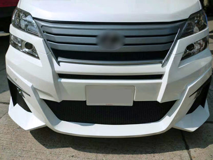 Toyota 08-15 Vellfire 20 series AH20 WD Style front bumper