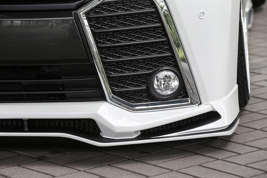 Toyota 15 onwards Vellfire 30 series AH30 KUL Style front lip